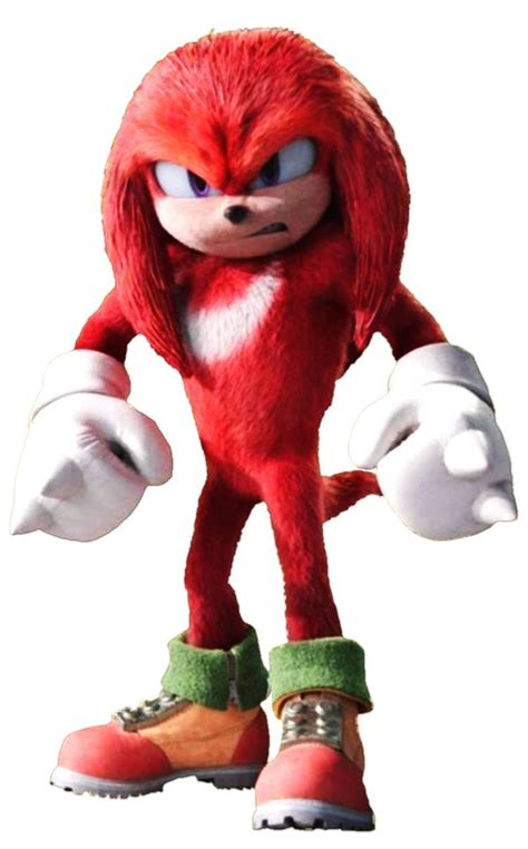 picture of knuckles from sonic 2 movie